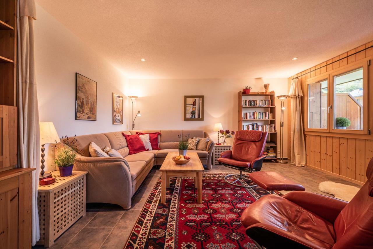 Apartmán Roossi-Huus 3 Wengen Exteriér fotografie