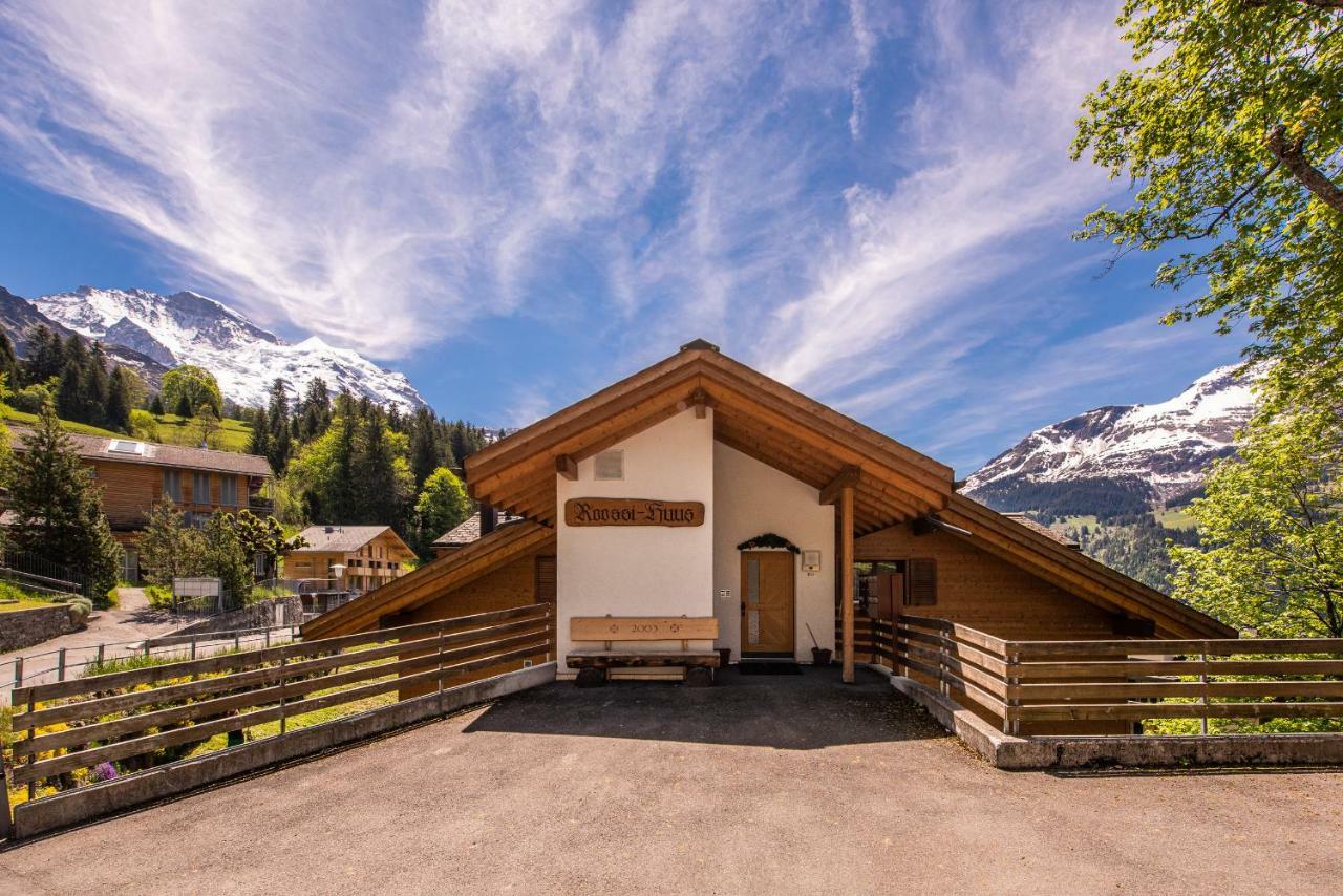 Apartmán Roossi-Huus 3 Wengen Exteriér fotografie