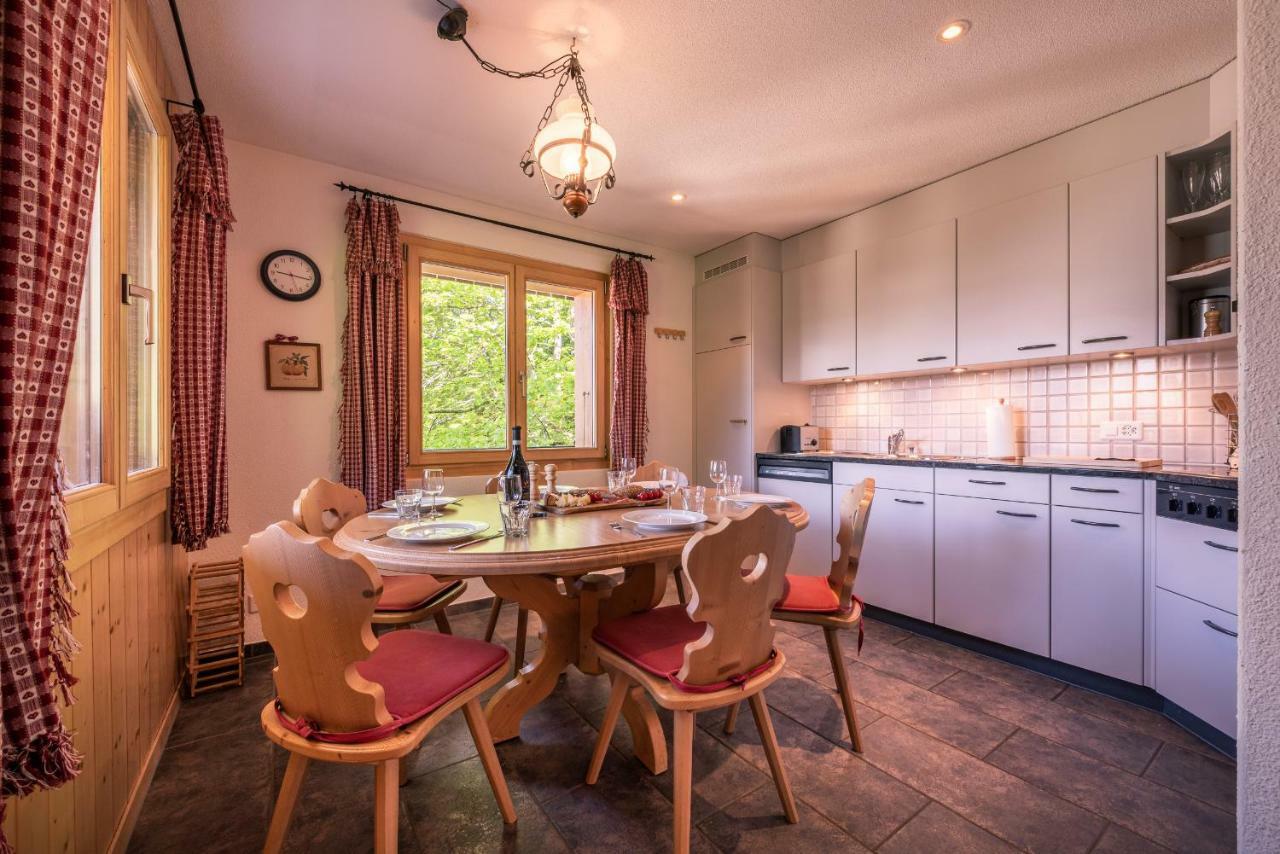 Apartmán Roossi-Huus 3 Wengen Exteriér fotografie