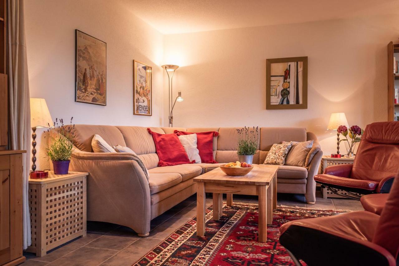 Apartmán Roossi-Huus 3 Wengen Exteriér fotografie