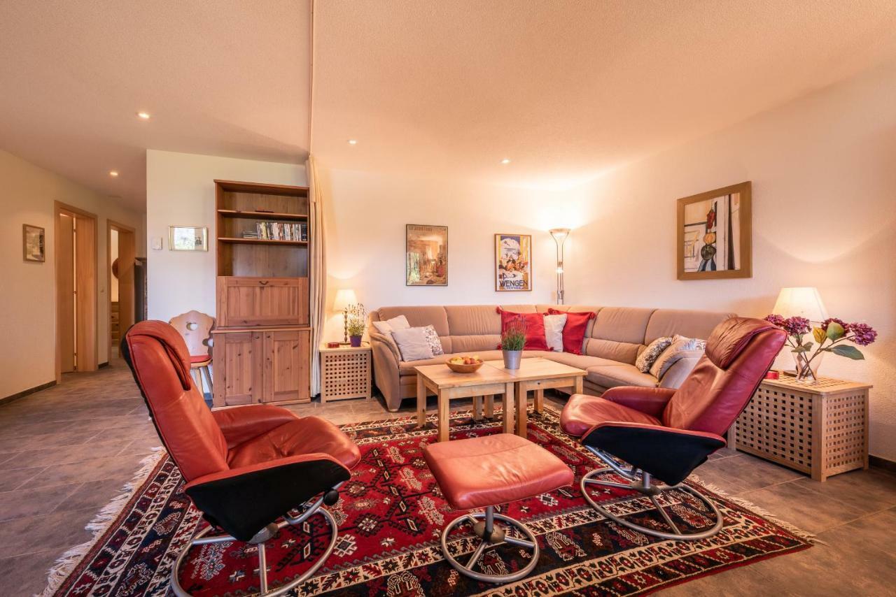 Apartmán Roossi-Huus 3 Wengen Exteriér fotografie